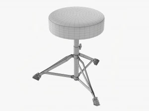 Sedile del batterista Modello 3D