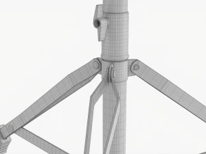 Sedile del batterista Modello 3D