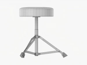 Sedile del batterista Modello 3D