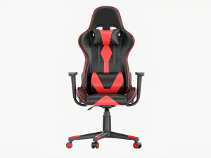 Ergonomic Gaming Armchair 3D Model