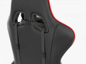 Ergonomic Gaming Armchair 3D Model
