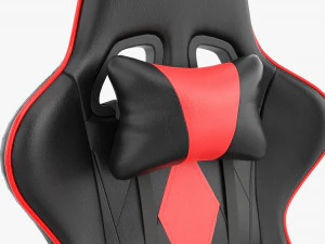 Ergonomic Gaming Armchair 3D Model