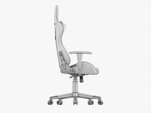Ergonomic Gaming Armchair 3D Model