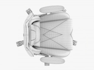 Ergonomic Gaming Armchair Modelo 3D