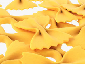 Farfalle Pasta Modèle 3D