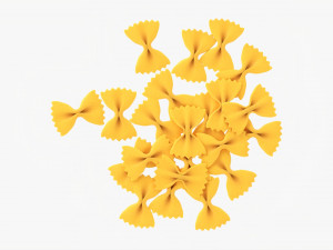 Farfalle Pasta Modèle 3D