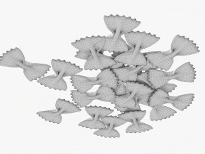 Farfalle Pasta Modèle 3D