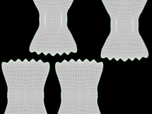 Farfalle Pasta Modèle 3D