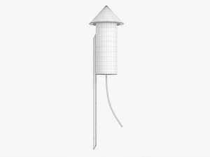 Fireworks Rocket Small 3D Model