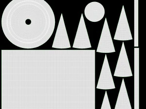 Fireworks Rocket Small 3D Model