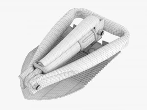 Foldable Mini Shovel Folded 3D Model