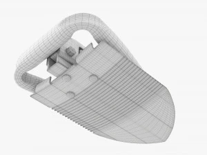 Foldable Mini Shovel Folded 3D Model