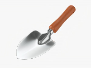 Garden Shovel With Short Handle 3D Model