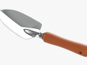 Garden Shovel With Short Handle 3D Model