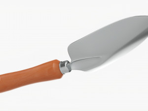 Garden Shovel With Short Handle 3D Model