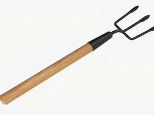 Gardening Pitchfork 01 3D Model