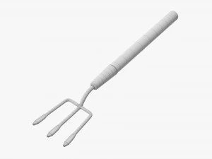 Gardening Pitchfork 01 3D Model
