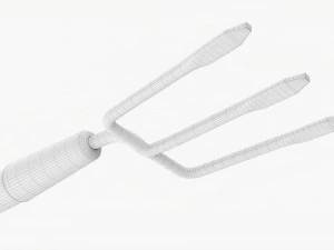 Gardening Pitchfork 01 3D Model