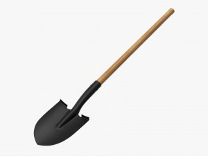 Gardening Shovel 01 3D Model