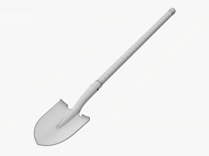 Gardening Shovel 01 3D Model