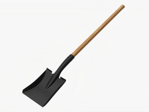 Gardening Shovel 02 3D Model
