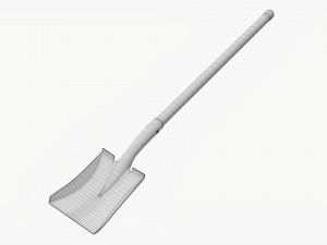 Gardening Shovel 02 3D Model