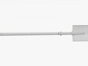 Gardening Shovel 04 3D Model