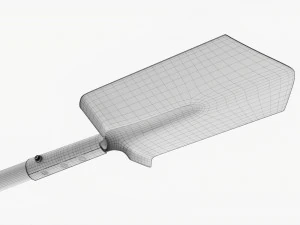 Gardening Shovel 04 3D Model