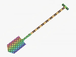 Gardening Shovel 04 3D Model