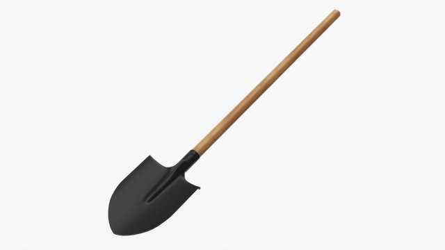 Gardening Shovel 05 3D मॉडल .c4d .max .obj .3ds .fbx .stl .blend 