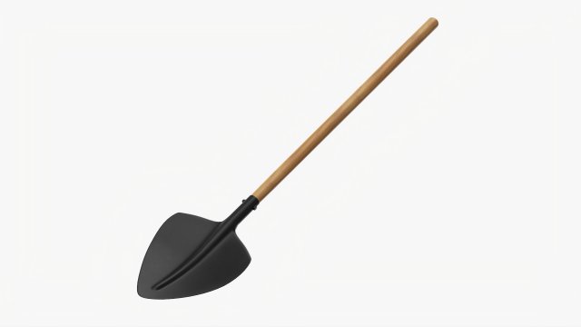 Gardening Shovel 06 3D 模型 .c4d .max .obj .3ds .fbx .stl .blend 