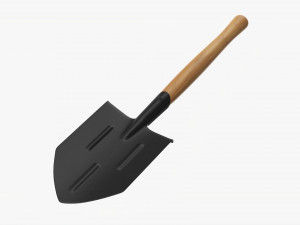 Gardening Shovel 07 3D Model
