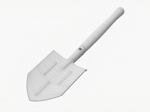 Gardening Shovel 07 3D Model