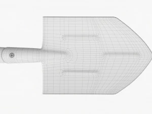 Gardening Shovel 07 3D Model