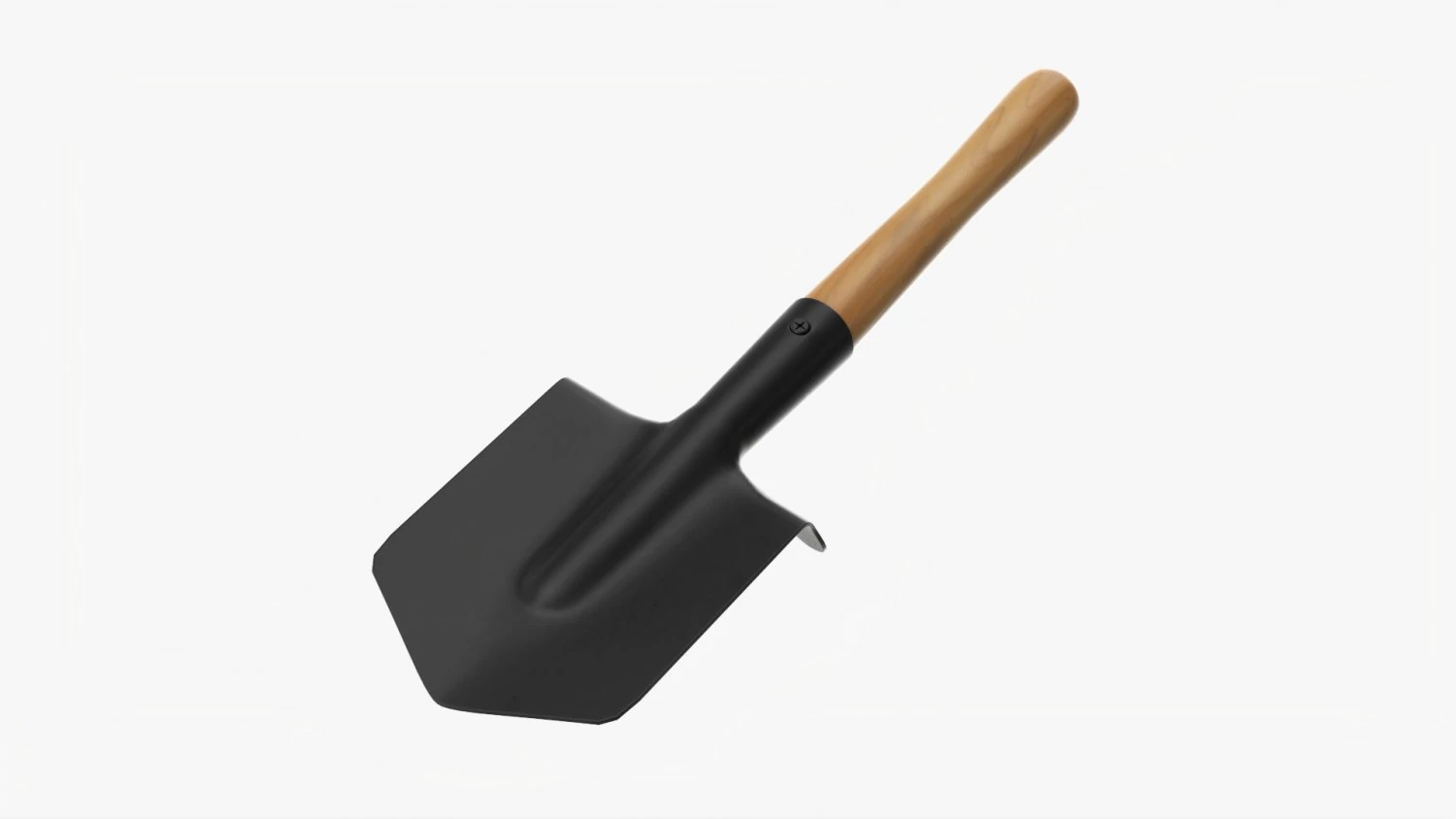 Gardening Shovel 08 3D Model .c4d .max .obj .3ds .fbx .stl .blend 