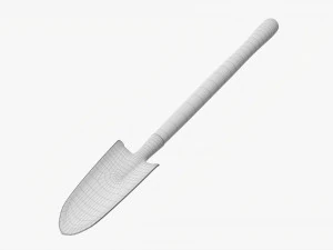 Gardening Shovel 09 3D Model