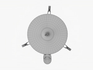 Hi-Hat Cymbals On Stand 3D Модель