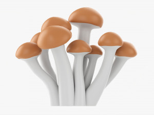 Honey Mushrooms Armillaria Mellea 3Dモデル