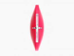 Keychain Heart Shaped 01 3D Model