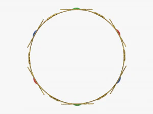 King Crown With Jewels 3D Model