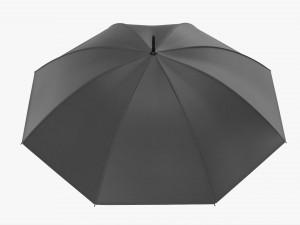 Large Automatic Umbrella Black 3D 모델