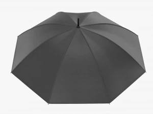Large Automatic Umbrella Black 3D Model