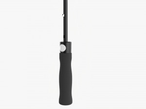 Large Automatic Umbrella Black 3D 모델