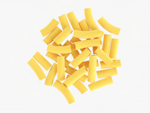 Maccheroni Pasta 3D Model