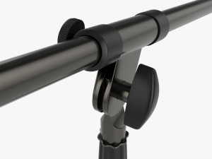 Microphone Tripod Stand Modelo 3D