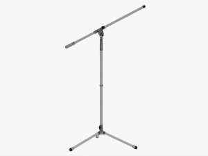 Microphone Tripod Stand Modelo 3D