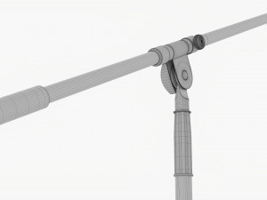 Microphone Tripod Stand Modelo 3D