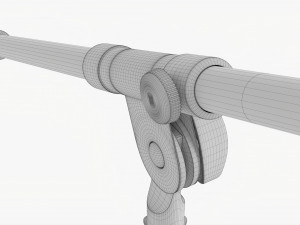 Microphone Tripod Stand Modelo 3D