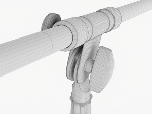 Microphone Tripod Stand Modelo 3D