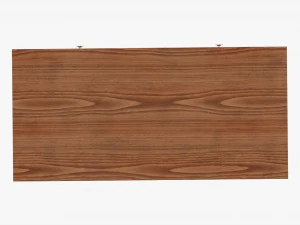 Mid-Century Modern Drawer Chest 3D Model